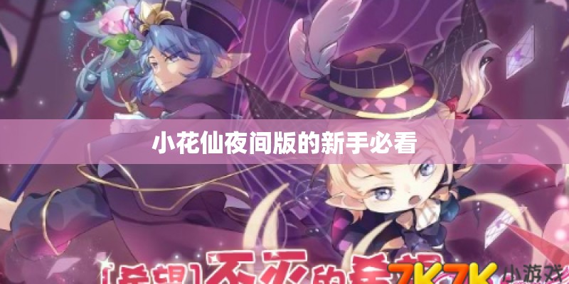 小花仙夜间版的新手必看 小花仙夜间版的新手必看