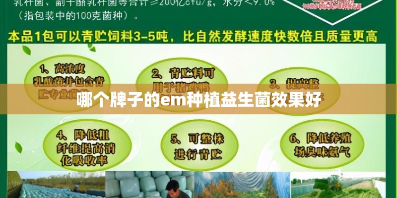 哪个牌子的em种植益生菌效果好